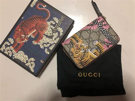 Gucci bengal tiger supreme wallet